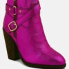 CAT-TRACK Fuchsia Metallic Leather Ankle Boots 2 CAT-TRACK Fuchsia Metallic Leather Ankle Boots -Her Shoe World 3 b20be2a1 62f8 4e1d beec 6dbfb0b90d43