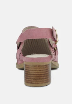 ROSALIE Blush Block Heeled Sandal -Her Shoe World 762X110006 e2c122e0 cf81 4ad9 91e5 9be0b214f32e