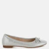 Agshin Metallic Ballet Flats -Her Shoe World Agshin Metallic Ballet Flats 4 858d3ca9 39ca 49d6 886d 06464cc6974f