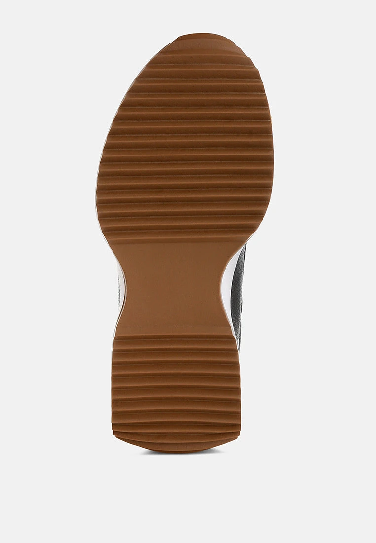 Athion Studded Real Leather Sneakers 13 Athion Studded Real Leather Sneakers - Image 11