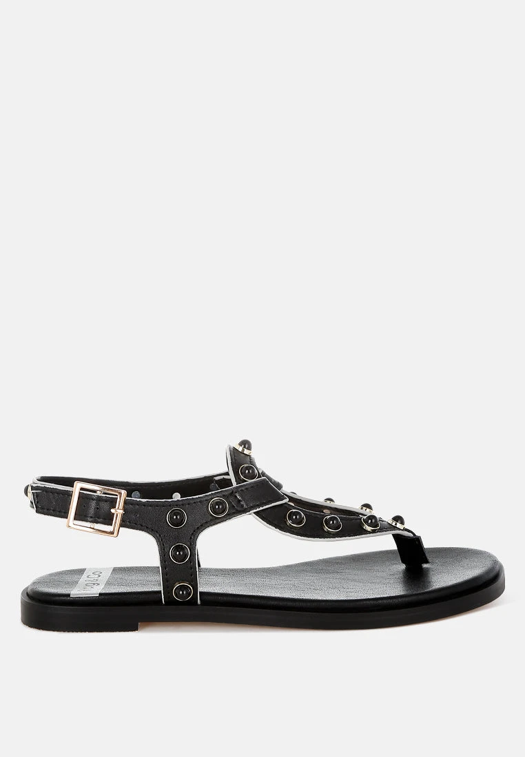 Avens Pearl Rivet Studded Flats 3 Avens Pearl Rivet Studded Flats