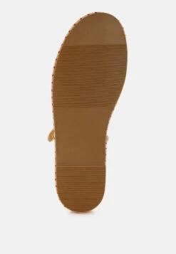 Brunch Date Cherry Accent Mary Jane Flats -Her Shoe World BrunchDateCherryAccentMaryJaneFlatsRCSH5614BEIGE 5