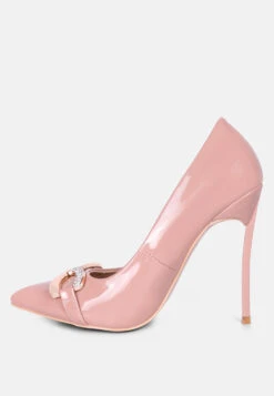 COCKTAIL Buckle Embellished Stiletto Pump Shoes In Blush 11 COCKTAIL Buckle Embellished Stiletto Pump Shoes In Blush -Her Shoe World COCKTAILDiamanteStilettoPumpShoesinBlush RCSH3868Blush 4 1d62b906 8438 4514 860d 5577f92be673