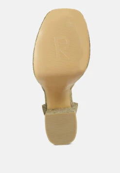 COSETTE Diamante Embellished Ankle Strap High Block Heel Sandals In Beige 16 COSETTE Diamante Embellished Ankle Strap High Block Heel Sandals In Beige -Her Shoe World COSETTEDiamanteEmbellishedAnkleStrapHighBlockHeelSandalsinBeige rcsh4185 beige 8