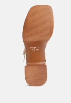 CRISTINA Cross Strap Embellished Heels In Beige 16 CRISTINA Cross Strap Embellished Heels In Beige -Her Shoe World CRISTINACrossStrapEmbellishedHeelsinBeigeRCSH4210Beige 8