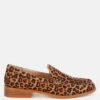 Cacani Leopard Print Heeled Loafers 1 Cacani Leopard Print Heeled Loafers -Her Shoe World CacaniLeopardPrintHeeledLoafersRCSH5640LEOPARD 3