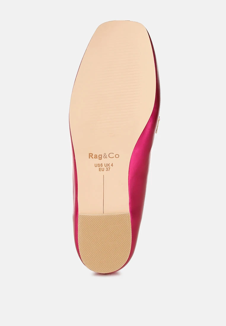 Celosia Metallic Diamante Strap Loafers 13 Celosia Metallic Diamante Strap Loafers - Image 11