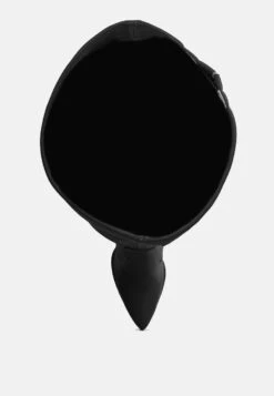 CYBER-PUNK High Platform Long Boots In Black -Her Shoe World DoubleDeckerPlatformKneeLengthBoots RCSH3440 Black 7