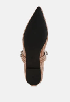 Dresden Diamante Brooch Velvet Ballerinas -Her Shoe World Dresden Diamante Brooch Velvet Ballerinas RCSH5303 BEIGE 7 13a44cde 36f5 4d8c 8497 9aa785f794e2