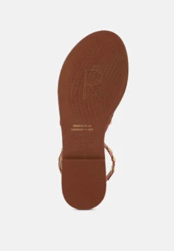 EMMETH Studs Embellished Red Flat Gladiator Sandals -Her Shoe World EMMETHStudsEmbellishedRedFlatGladiatorSandals RCSH4105 red 9