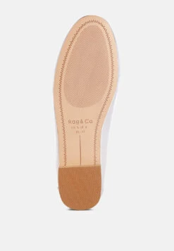 Estafa Horsebit & Studs Metallic Pleather Loafers -Her Shoe World EstafaHorsebit StudsMetallicPleatherLoafersRCSH5628SILVER 4