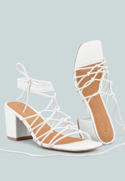 FONDA Croc Patterned White Handcrafted Lace Up Sandal 12 FONDA Croc Patterned White Handcrafted Lace Up Sandal -Her Shoe World FONDACrocPatternedWhiteHandcraftedLaceUpSandal RCSH2391 White 5