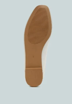 Fearless Satin Bow Embellished Ballerinas -Her Shoe World FearlessSatinBowEmbellishedBallerinas RCSH4922 white 8