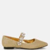 Flavia Diamante Brooch Glitter Ballerinas 2 Flavia Diamante Brooch Glitter Ballerinas -Her Shoe World Flavia Diamante Brooch Glitter Ballerinas RCSH5302 GOLD 5 275f3378 92f0 4375 ab42 691adffb572c