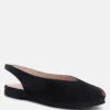 GRETCHEN Black Slingback Flat Sandals -Her Shoe World GRETCHENBlackSlingbackFlatSandals RCSH2032 Black 3 5b633a27 7eff 4148 b73f 451e89c9dbf5