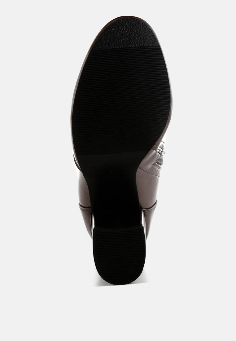 Halara Metallic Pleather Long Boots 12 Halara Metallic Pleather Long Boots - Image 10