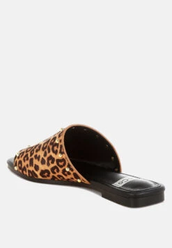 Hilsa Leopard Print Slip-On Flats -Her Shoe World HilsaLeopardPrintSlip OnFlatsRCSH5625Leopard 1