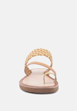 ISIDORA Mustard Braided Leather Flat Sandal -Her Shoe World ISIDORAMustardBraidedLeatherFlatSandal RCSH2040 Mustard 5 4aaac57c 8467 4627 ba56 1194ae8ba073