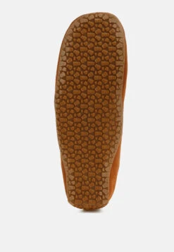 Kipstar Real Suede Leather Tassel Loafers 25 Kipstar Real Suede Leather Tassel Loafers -Her Shoe World KipstarSuedeRoundToeTasselLoafersRCSH5119TAN 1