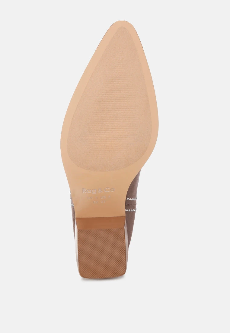 Latafa Rhinestones Embellished Cowboy Boots 19 Latafa Rhinestones Embellished Cowboy Boots - Image 17