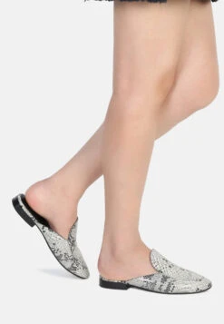 MARLA Black Metallic Leather Mules 16 MARLA Black Metallic Leather Mules -Her Shoe World MARLABlackMetallicLeatherMules RCSH1869 Black 17