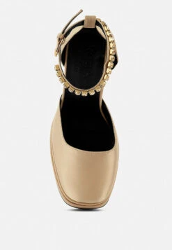 MARTINI Latte Sky High Platform Sandals -Her Shoe World MARTINISkyHighRampwalkSatinSandals RCSH3150 Latte 10