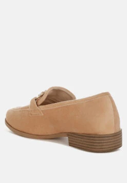 Maestro Diamante Embellished Horsebit Loafers 24 Maestro Diamante Embellished Horsebit Loafers -Her Shoe World MaestroDiamanteEmbellishedHorsebitLoafers RCSH4992BEIGE 9