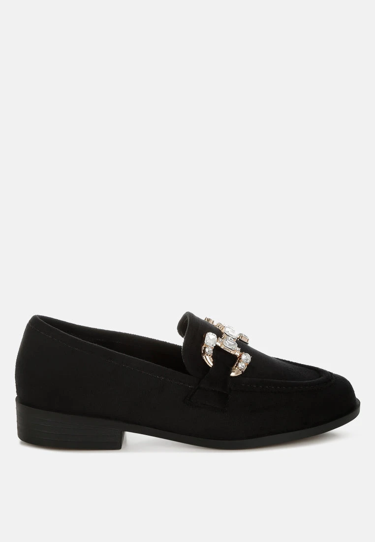 Maestro Diamante Embellished Horsebit Loafers 19 Maestro Diamante Embellished Horsebit Loafers - Image 17