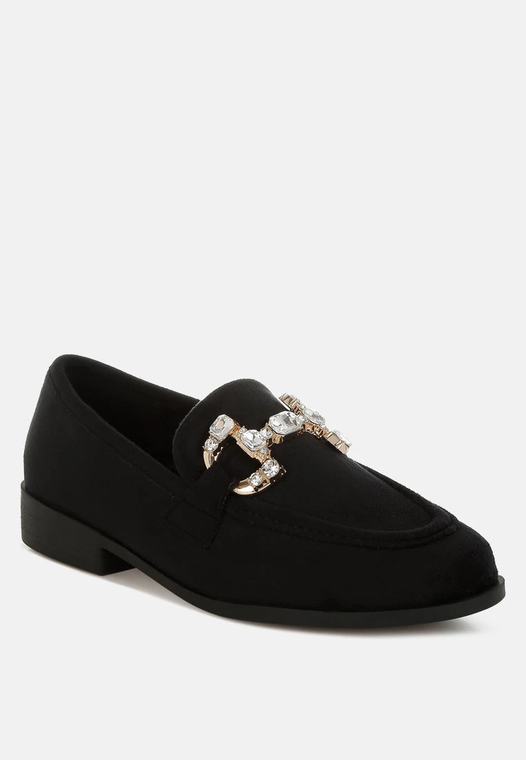 Maestro Diamante Embellished Horsebit Loafers 20 Maestro Diamante Embellished Horsebit Loafers - Image 18