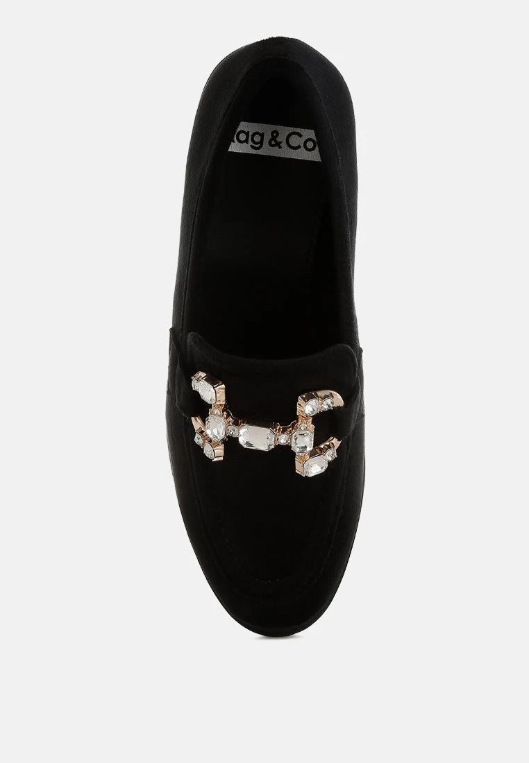 Maestro Diamante Embellished Horsebit Loafers 22 Maestro Diamante Embellished Horsebit Loafers - Image 20