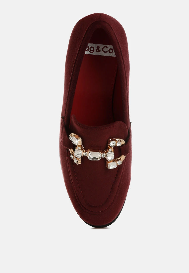 Maestro Diamante Embellished Horsebit Loafers 12 Maestro Diamante Embellished Horsebit Loafers - Image 10