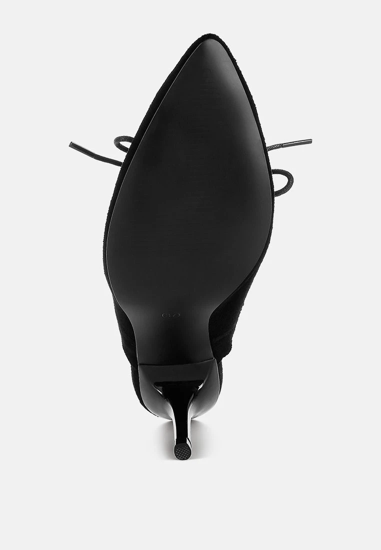 Miladi Genuine Suede Leather Stiletto Mules 13 Miladi Genuine Suede Leather Stiletto Mules - Image 11