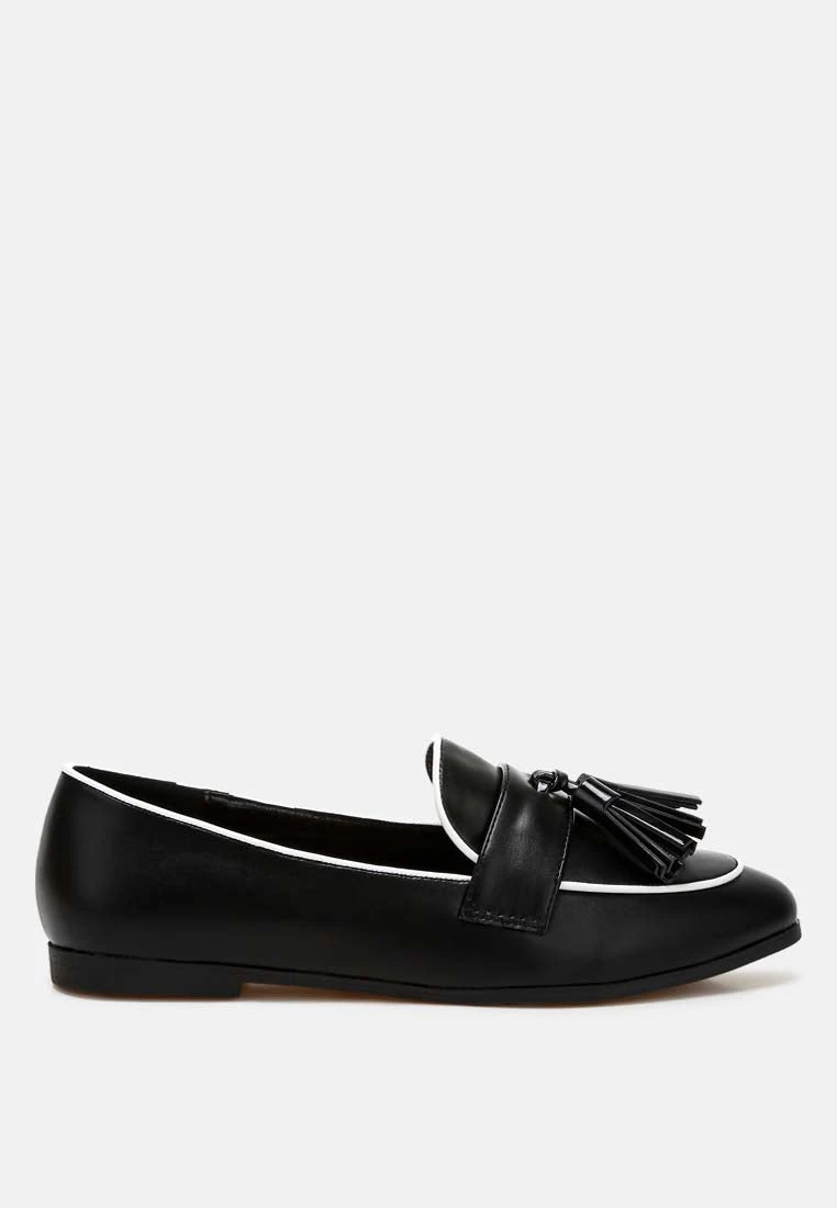 Mythos Dual Tone Tassel Loafers 3 Mythos Dual Tone Tassel Loafers