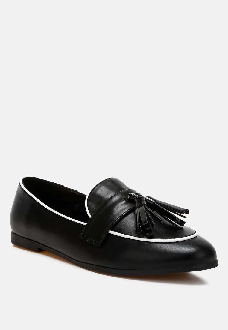 Mythos Dual Tone Tassel Loafers 5 Mythos Dual Tone Tassel Loafers - Image 3