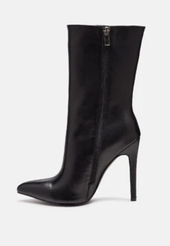 NAGINI Over Ankle Pointed Toe High Heeled Boot In Black 11 NAGINI Over Ankle Pointed Toe High Heeled Boot In Black -Her Shoe World NAGINIOverAnklePointedToeHighHeeledBoot RCSH2533 BLACK 8
