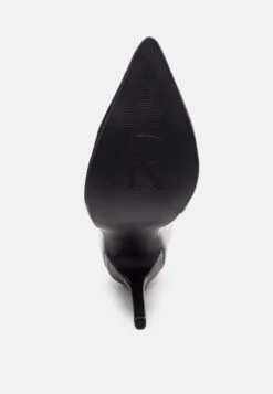 NAGINI Over Ankle Pointed Toe High Heeled Boot In Black 13 NAGINI Over Ankle Pointed Toe High Heeled Boot In Black -Her Shoe World NAGINIOverAnklePointedToeHighHeeledBoot RCSH2533 BLACK 9