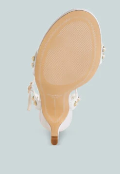 Nidara Studded Real Leather Kitten Heel Sandals -Her Shoe World Nidara Studded Real Leather Kitten Heel Sandals RCSH5589 8 4b66db8f 2434 4e07 9843 bae2dfa1399a