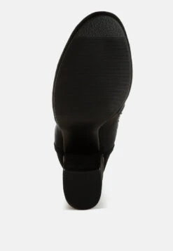 Nidaros Microfiber Sock Boots -Her Shoe World Nidaros Microfiber Sock Boots RCSH5206 BLACK 3