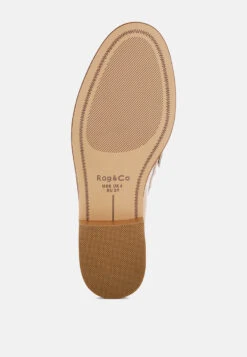 Oglavia Studs Embellished Leather Loafers 39 Oglavia Studs Embellished Leather Loafers -Her Shoe World Oglavia Studs Embellished Leather Loafers RCSH4825 9