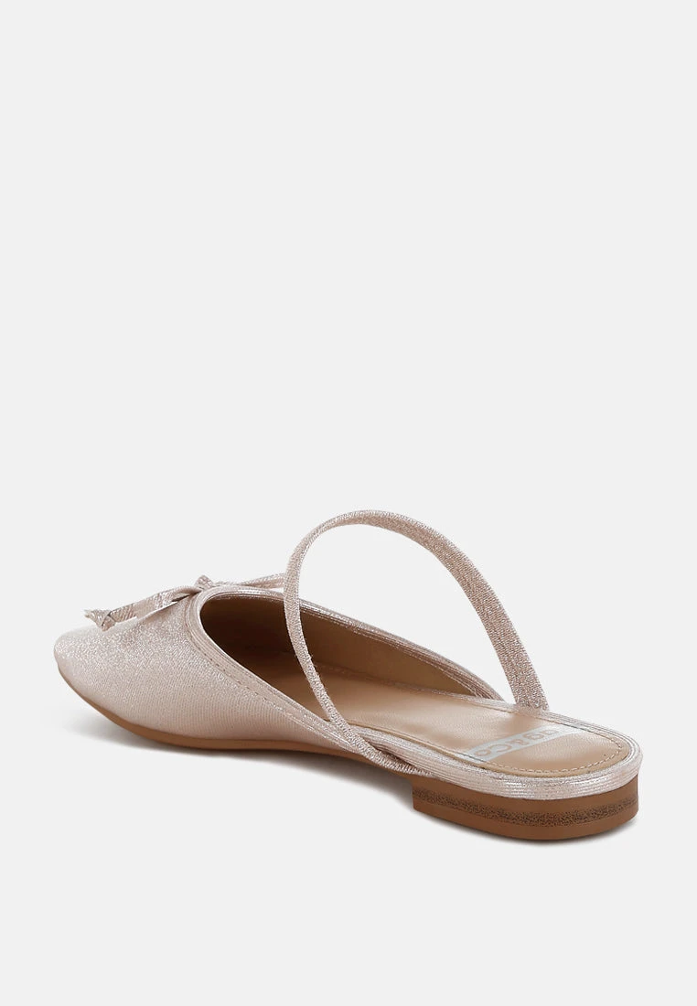 Opalia Glitter Ballet Mules 6 Opalia Glitter Ballet Mules - Image 4