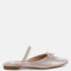 Opalia Glitter Ballet Mules 2 Opalia Glitter Ballet Mules -Her Shoe World Opalia Glitter Ballet Mules RCSH4985 CHAMPAGNE GOLD 8