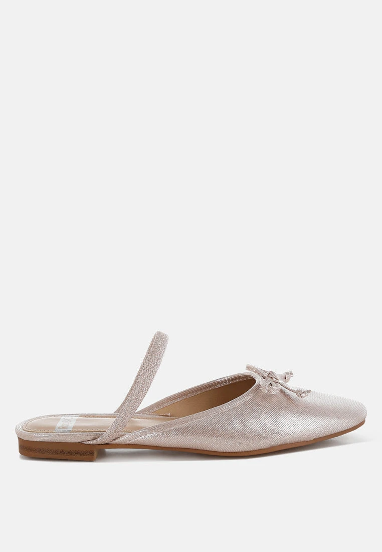 Opalia Glitter Ballet Mules 3 Opalia Glitter Ballet Mules