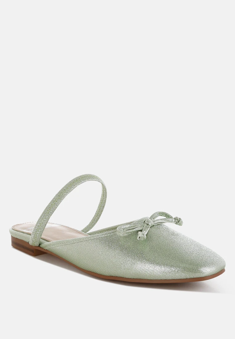 Opalia Glitter Ballet Mules 10 Opalia Glitter Ballet Mules - Image 8