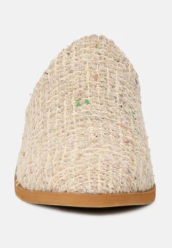 PALMA Natural Stacked Heel Mules 11 PALMA Natural Stacked Heel Mules -Her Shoe World PALMANaturalStackedHeelMules RCSH1867 Natural 5