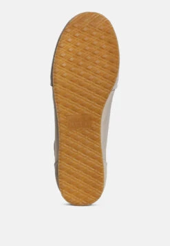 Pattens Genuine Suede Leather Sneakers -Her Shoe World Pattens Genuine Suede Leather Sneakers RCSH5266 BEIGE 3 134de2d8 6156 483e b04a cfe645048834