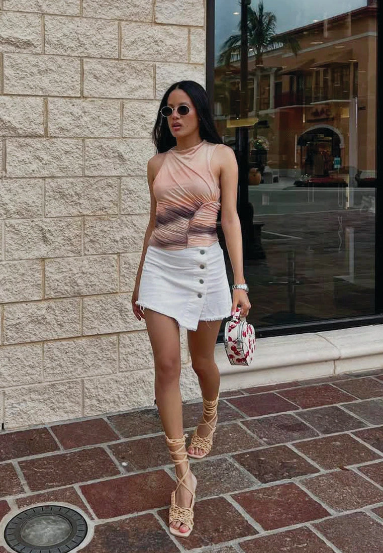 BEROE Latte Braided Handcrafted Lace Up Sandal 4 BEROE Latte Braided Handcrafted Lace Up Sandal - Image 2