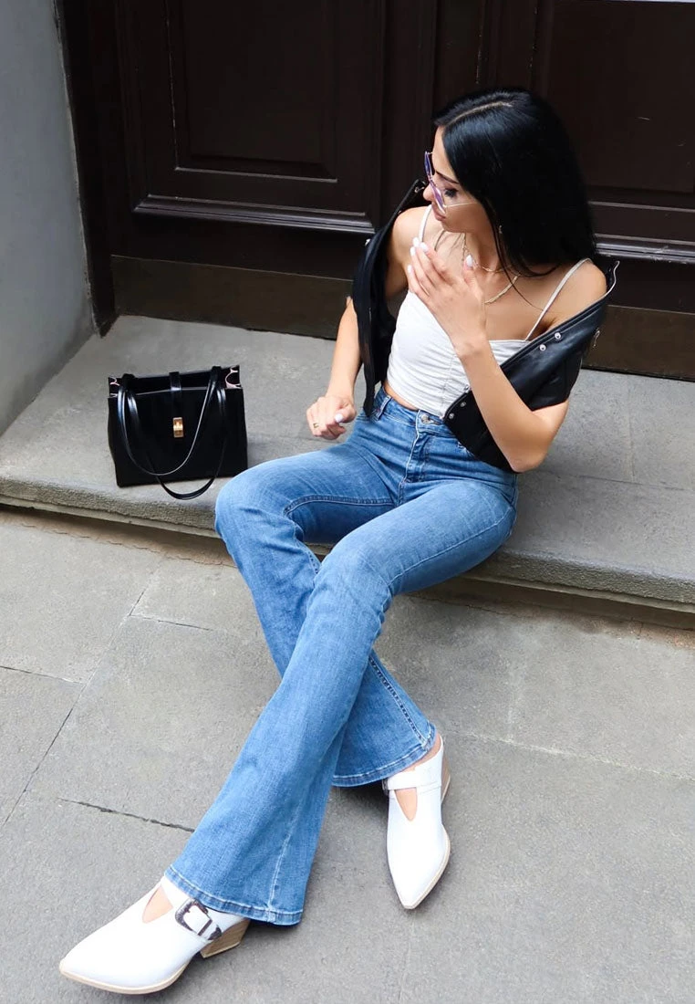 Holler Carved Buckle Statement Mules 3 Holler Carved Buckle Statement Mules - Image 2