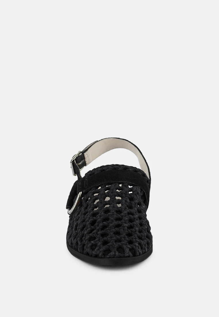 ROSALIE Black Block Heeled Sandal 5 ROSALIE Black Block Heeled Sandal - Image 3