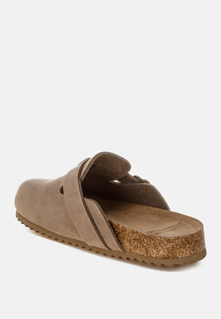 Ratiha Buckle Accent Slip-On Footbed Mules 12 Ratiha Buckle Accent Slip-On Footbed Mules - Image 10
