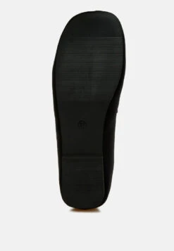 Robua Velvet Flat Loafers 21 Robua Velvet Flat Loafers -Her Shoe World Robua Velvet Flat Loafers RCSH5122 BLACK 1